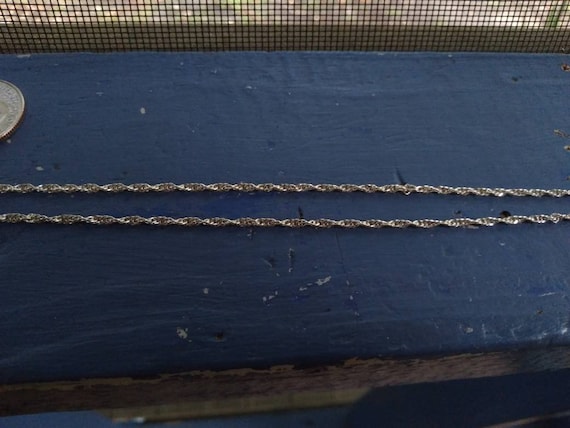 Italian silver chain - image 2