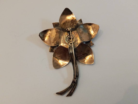 Flower Pin Brooch - image 3