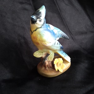 Blue Jay ceramic figurine Norcrest Japan