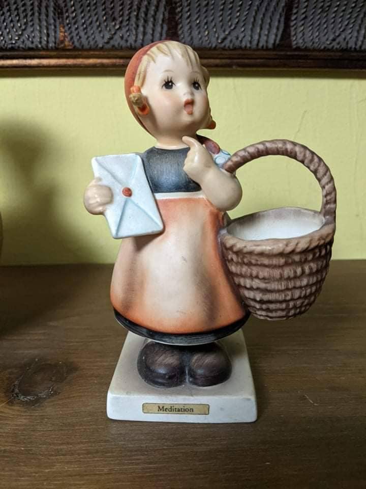 Vintage 1962 Goebel Hummel Meditation Figurine - Etsy