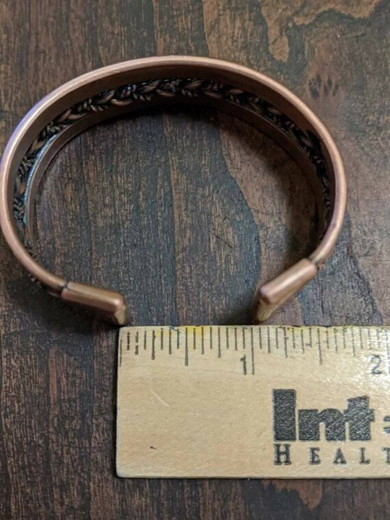 Copper chain cuff - image 2