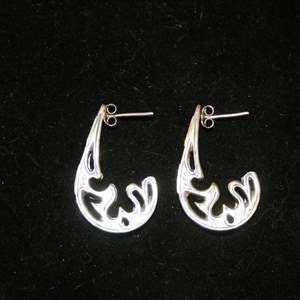 Alvin Yazzie Native American Sterling Earrings