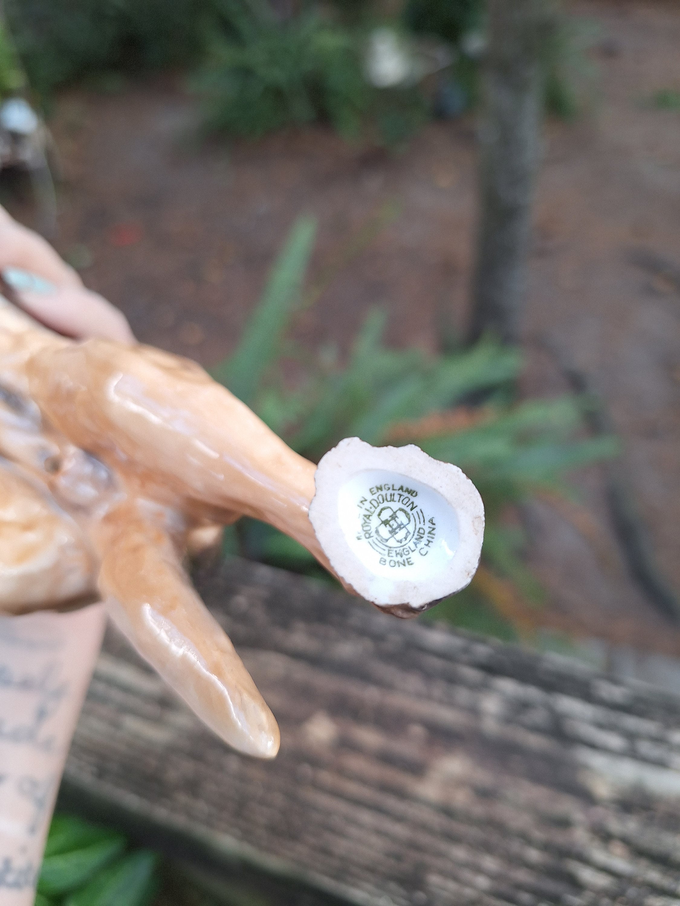 ヴィンテージ ロイヤルドルトン アルザス/ジャーマンシェパード犬の