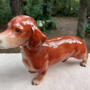 Japan Dachshund Dog Figurine