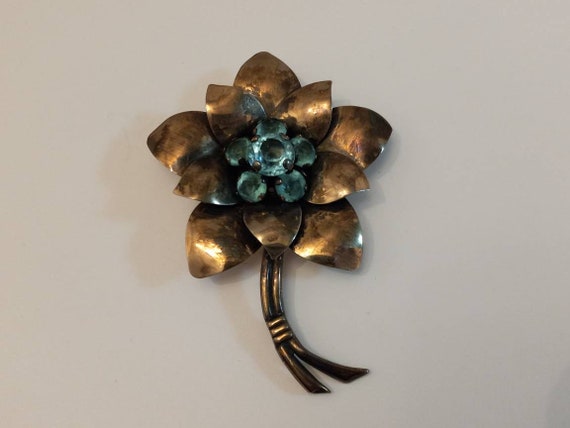 Flower Pin Brooch - image 2