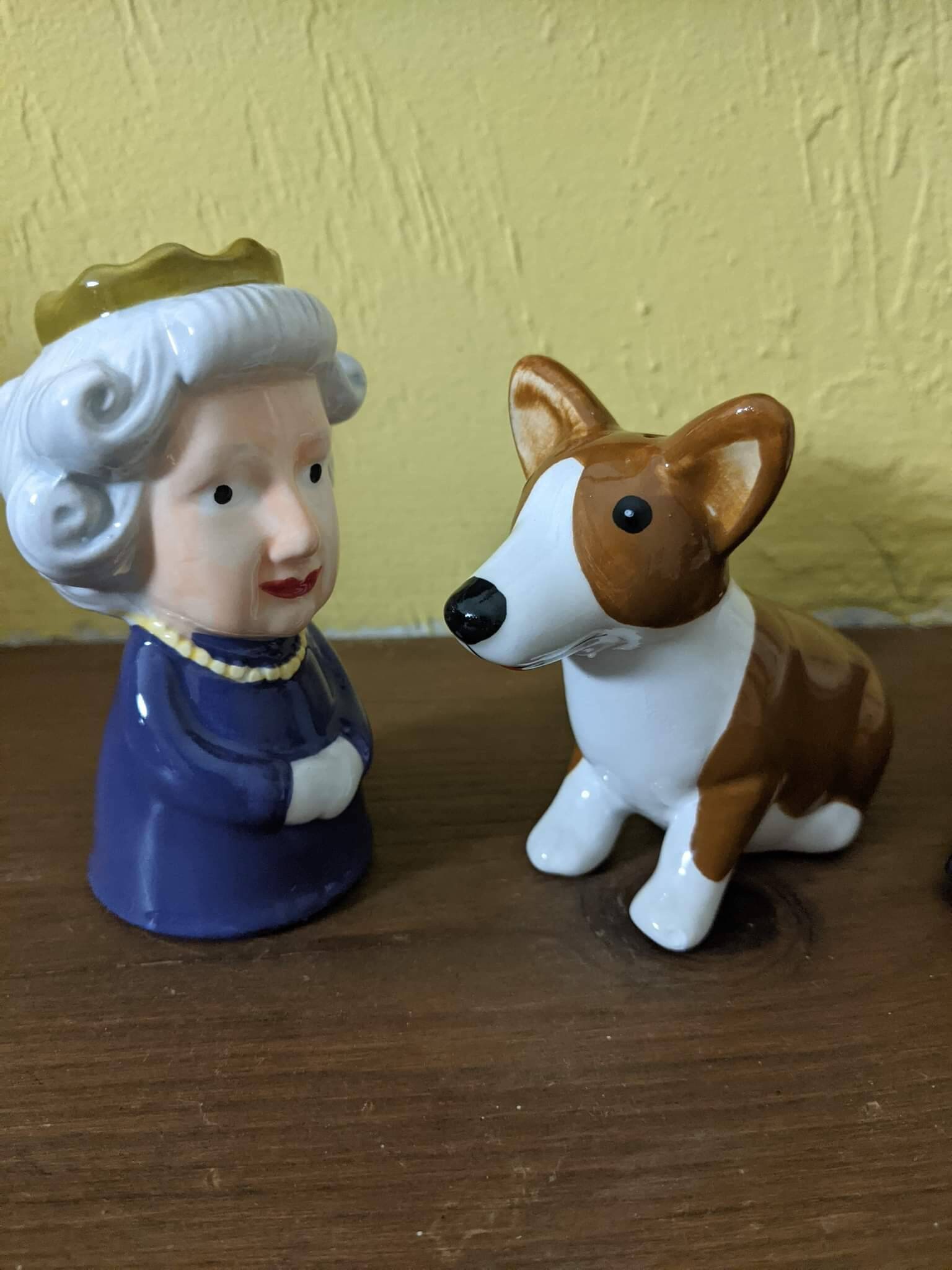 Abbott Collection Queen and Salt and Pepper Shakers Etsy