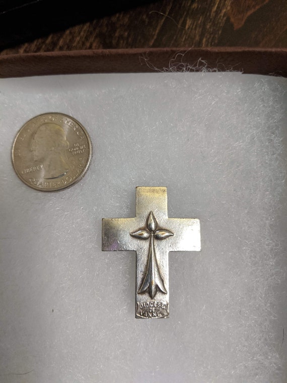 Diocese De Vannes French Brooch, sterling silver. 