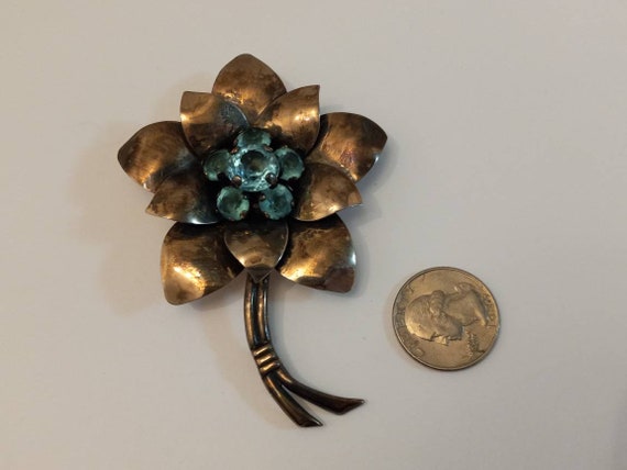 Flower Pin Brooch - image 4