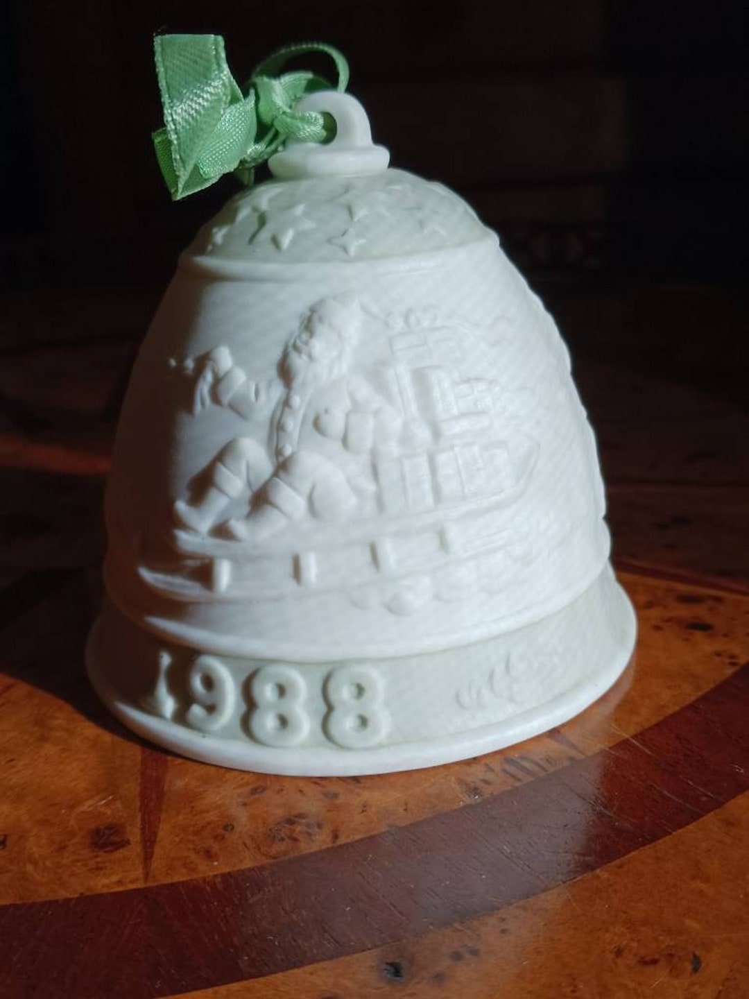 Vintage Lladro Christmas Bell Ornament 1988 - Etsy