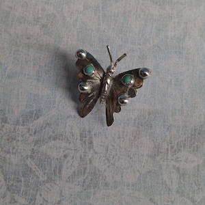 Antique Butterfly Brooch - Etsy