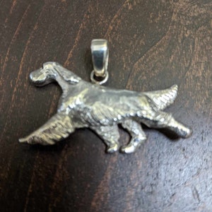 Sterling Silver Afghan Hound Pendant