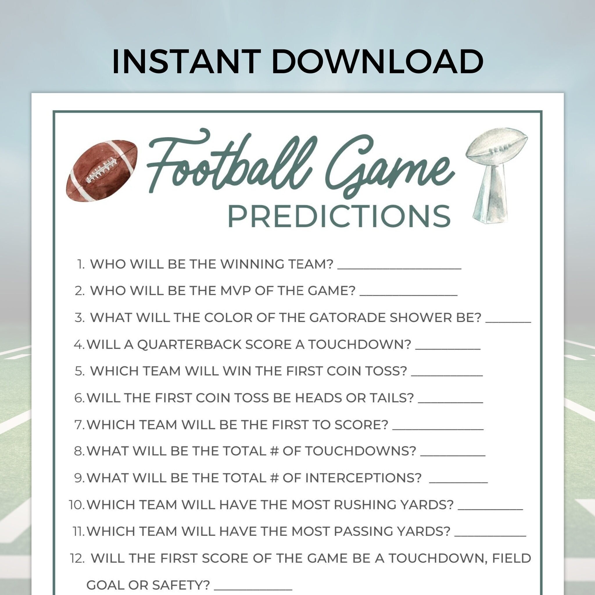 Football predictions