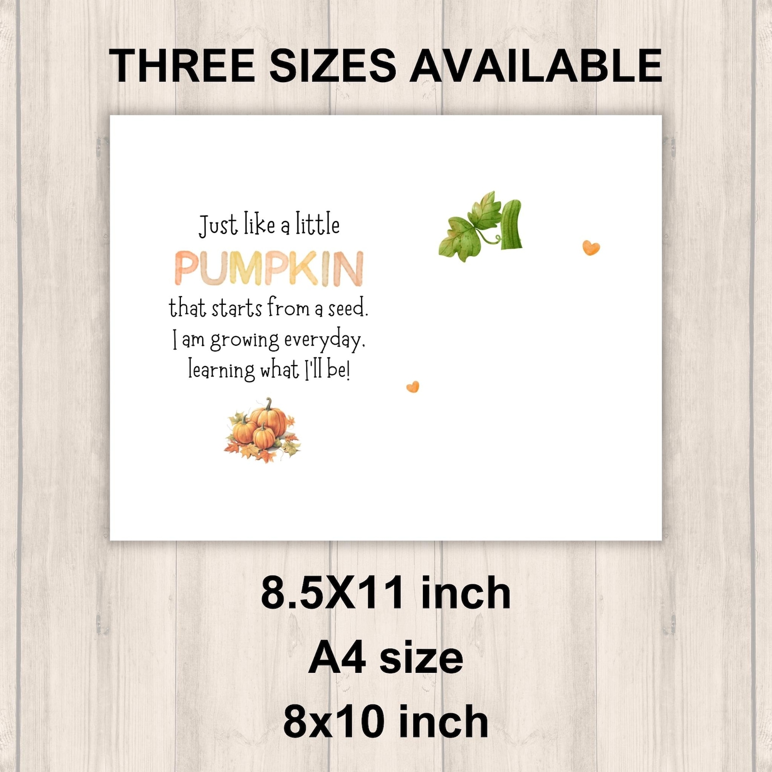 Printable Pumpkin Handprint Art | Fall Poem Craft for Kids | Preschool ...