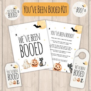 printable youve been booed kit