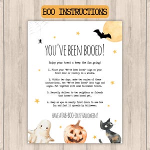 printable clear and concise boo instructions for continuing the game