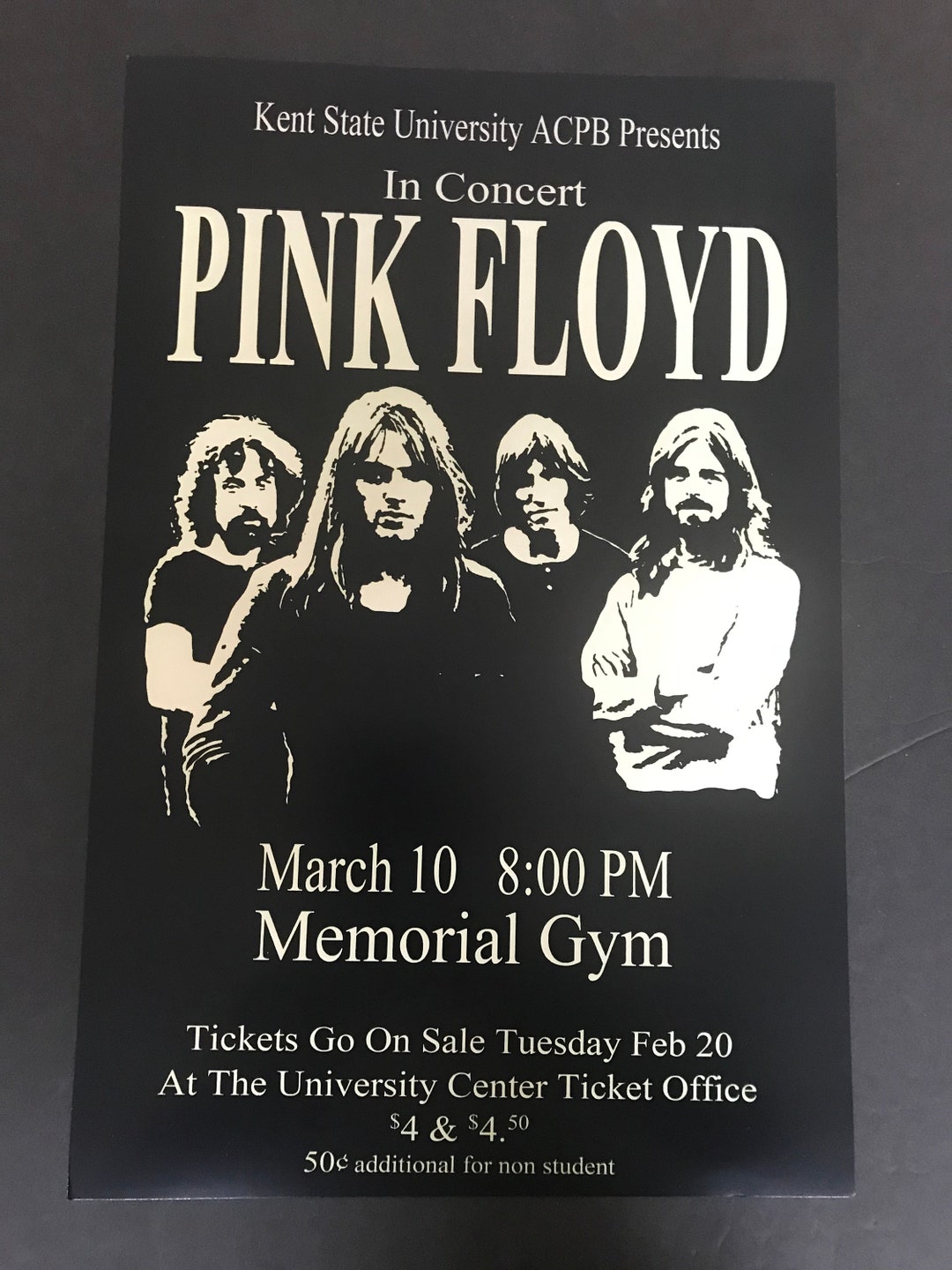 Pink Floyd in Concert Tour Poster 11x17 Concert Poster Rock Etsy
