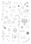 43 Wedding Wedding Party Love Hen Party JGA Fineline Temporary Tattoos Pinterest tiny sheet temporary tattoos bachelorette product logo
