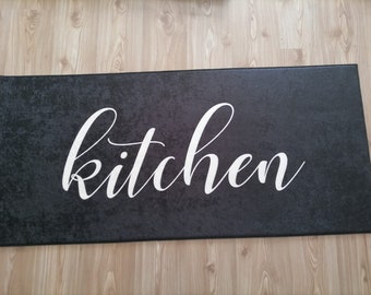 Tappeto / tappetino da cucina decorativo lavabile a base antiscivolo