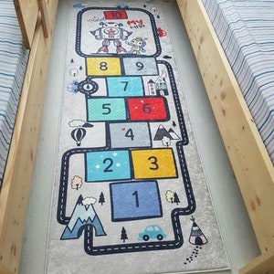 Hopscotch Kids Play Mat / Road Rug