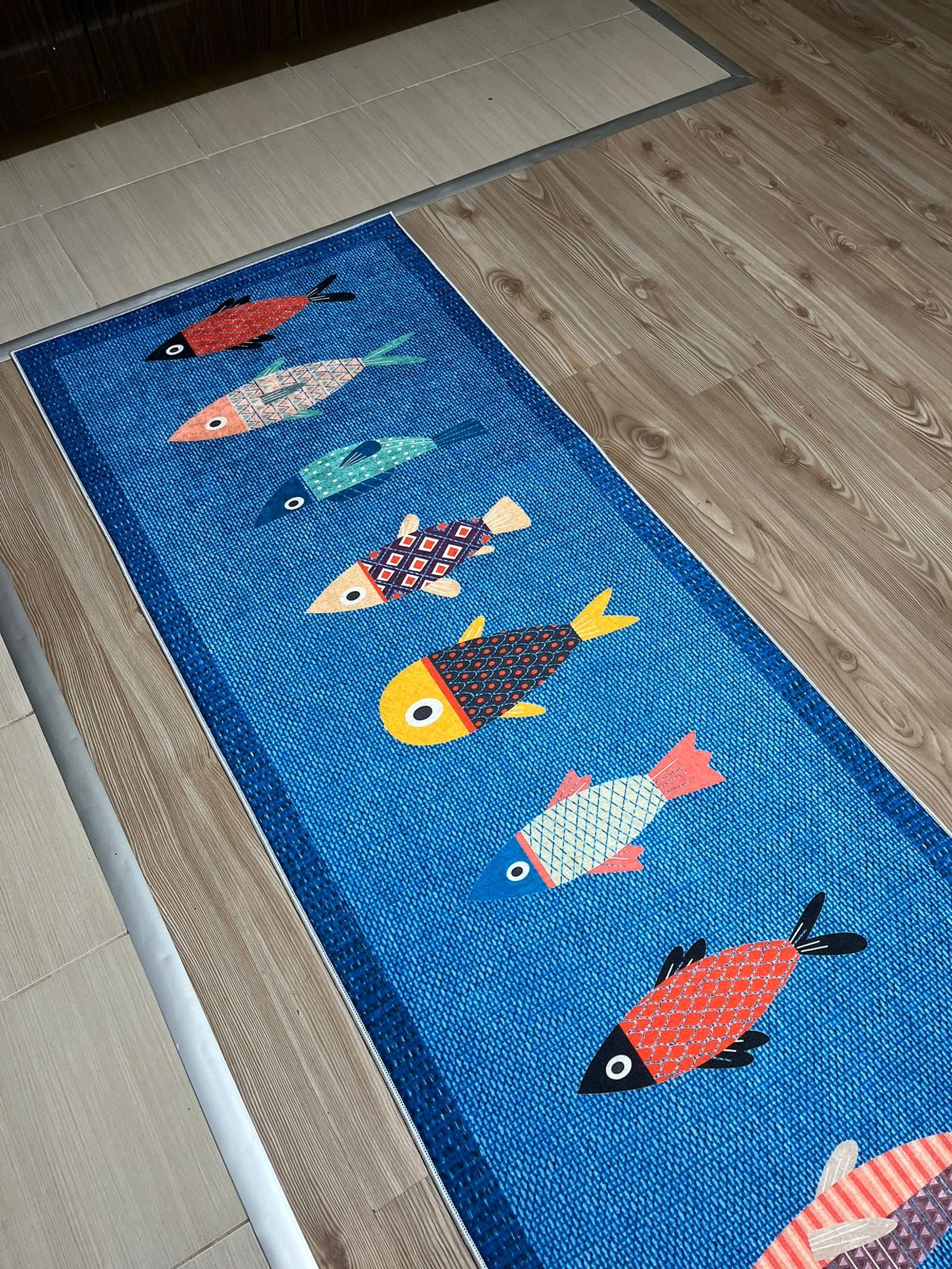 Fish Decorative Machine Washable Non-slip Kitchen Rug/mat - Etsy