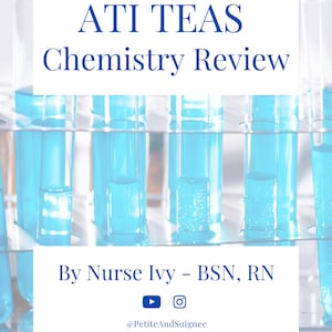 ATI TEAS Chemistry Review