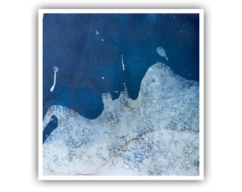 Van's Beach No. 14 Original Cyanotype