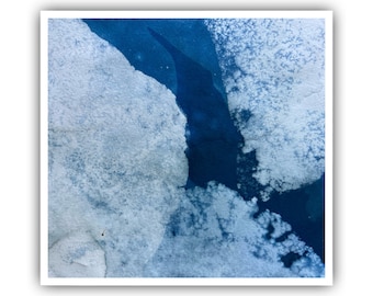 Van's Beach No. 10 Original Cyanotype