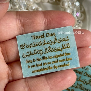 Travel Dua Gold (1in x 1.3in) Micro SOFT Metal Sticker for Resin Art No Transparent Background