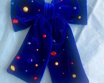 Snow White Inspired Hair Bow Clip