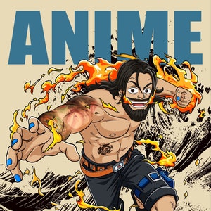 新製品、アニメ/コミック雑誌の表紙を完全にカスタマイズ、全ジャンル、アニメポスター、ウォールアート、海賊、思い出に残るギフト。デジタル