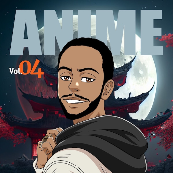 NEW product, Fully Custom Your Anime/Comic Magazine Cover, All Genre Anime Poster, Wall Art, Bad Boys, DIGITAL