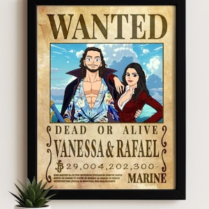 One piece wanted poster - Etsy 日本