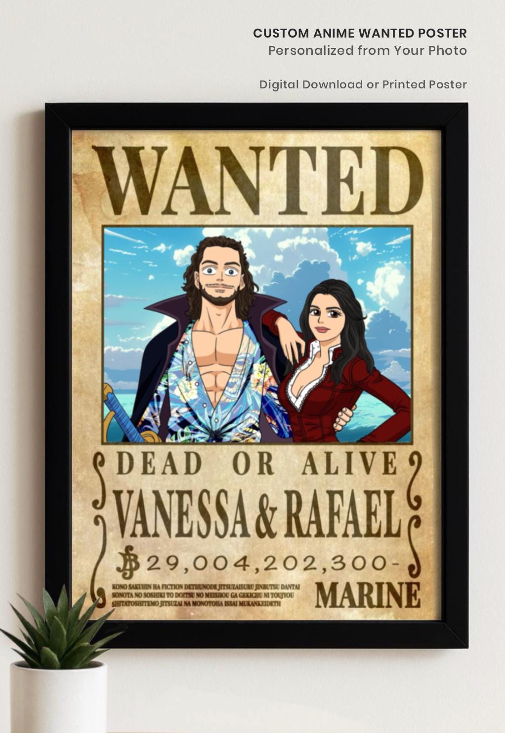 Franky One Piece Wanted - One Piece - Digital Art & AI, People