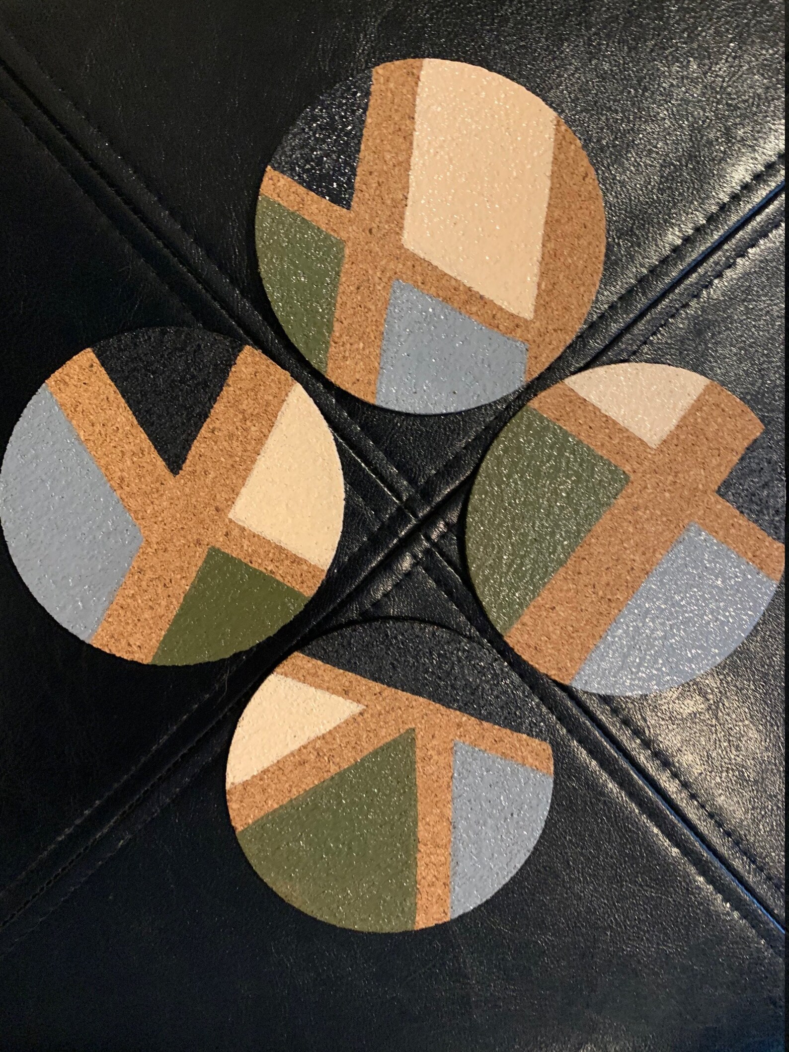 Hand Painted Coasters Etsy