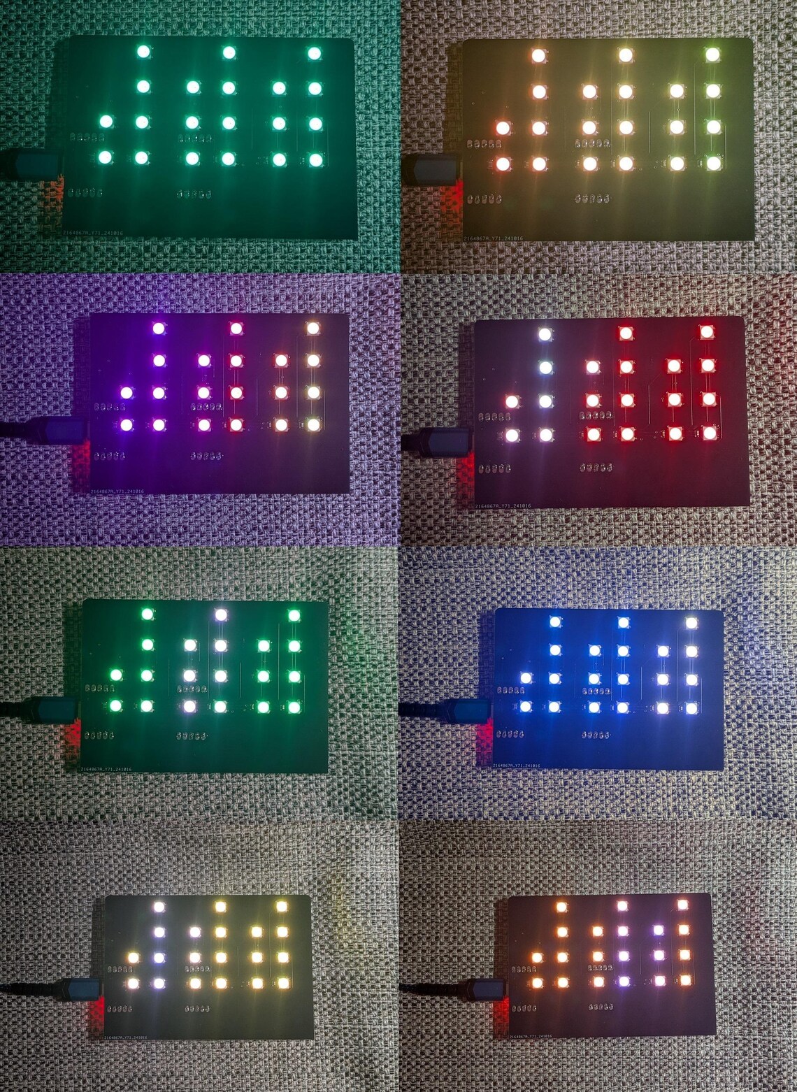 Multicolor Binary Clock - Etsy