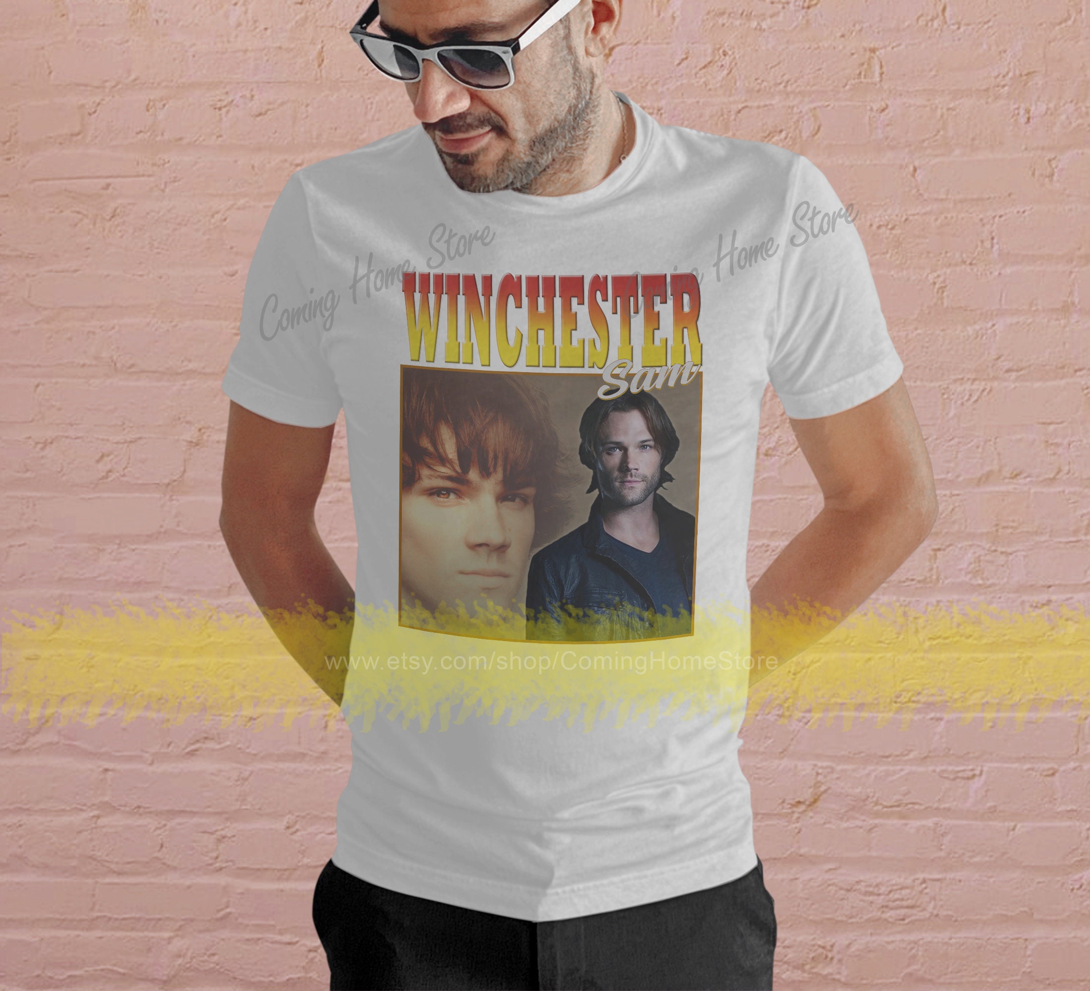 Sam Winchester Shirt Supernatural Shirt Sam Supernatural Shirt | Etsy