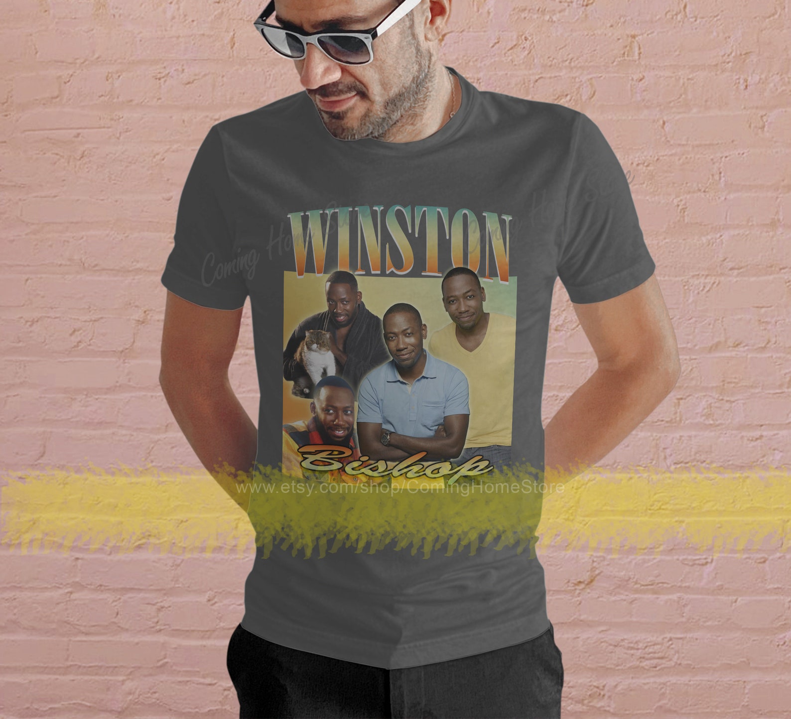 Winston Shirt Winston New Girl Shirt Vintage Homage Etsy