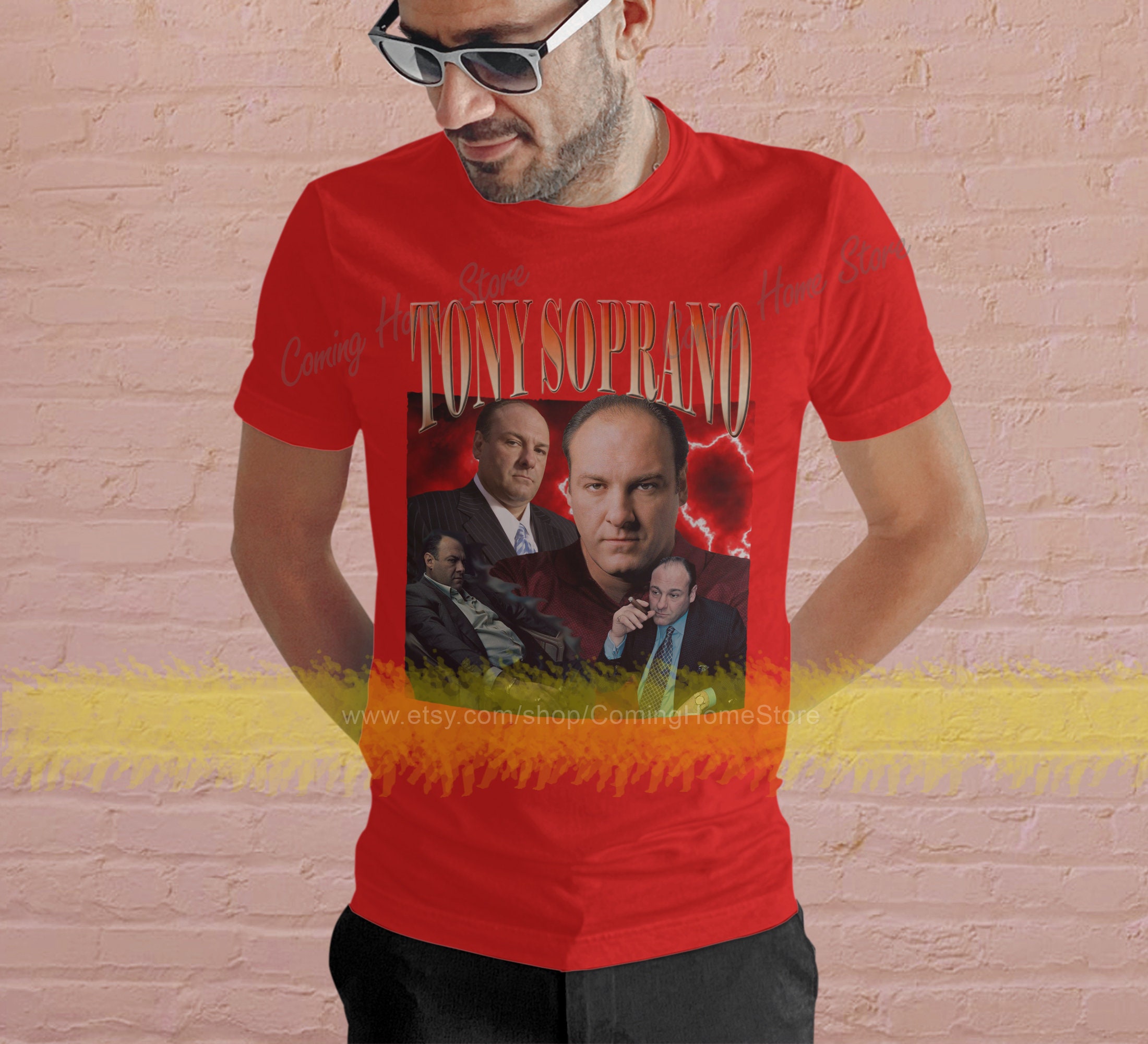 Tony Soprano Shirt The Soprano's Shirt Mafia Shirt | Etsy