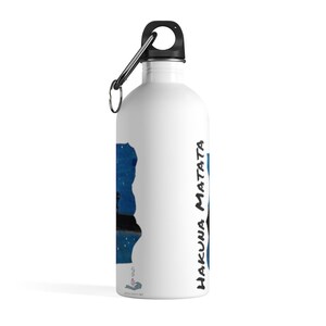 Hakuna Matata Stainless Steel Water Bottle image 5