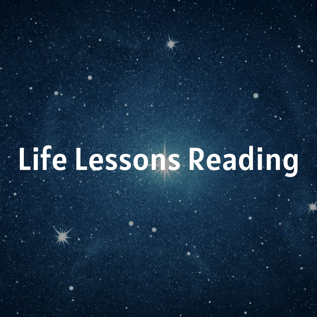 Life Lessons Reading - Etsy