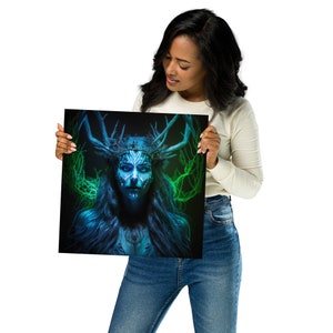 Pagan Magic Blacklight Poster
