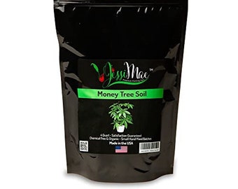 Money Tree Soil – Indoor Potting Soil for House Plants – Nutrient Rich Plant Soil with Worm Castings, Compost (1 Gal)