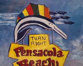 Cartello di Pensacola Beach