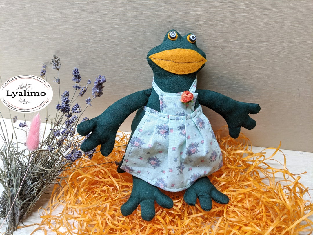 Frog Cloth Cloth Frog Sewing Pattern: 12-inch Plush Toy (PDF Pattern) - Etsy