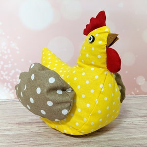 PDF pattern chicken Tilda pattern Soft toy pattern DIY animal rag doll PDF pattern sewing chicken Ukraine sellers