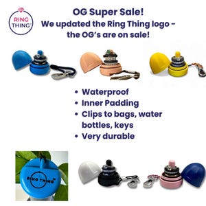 OG Ring Thing Sale - Ringhalter, Schmuckorganisator und Aufbewahrung, tragbarer wasserdichter Ringhalter, Fitness-Studio-Zubehör, Reise-Ringetui