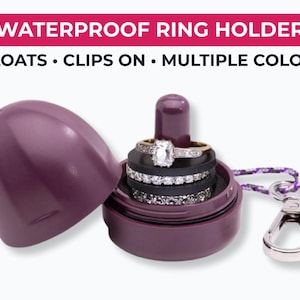Waterproof Ring Holder: Travel Jewelry Case - Ring Thing®