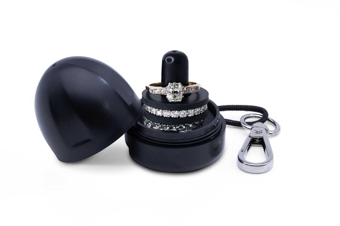 The Ring Thingblack Onyx. Ring Holder. Gym, Work and Travel Accessory