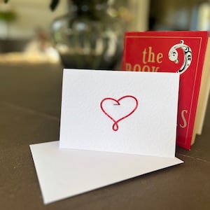 Biglietto di San Valentino / Biglietto cuore d'amore / Cuore in filo metallico / Segnalibro a cuore / Regali per gli innamorati / Regali per topi di biblioteca / Ti amo / Biglietto metallico / Biglietto anniversario