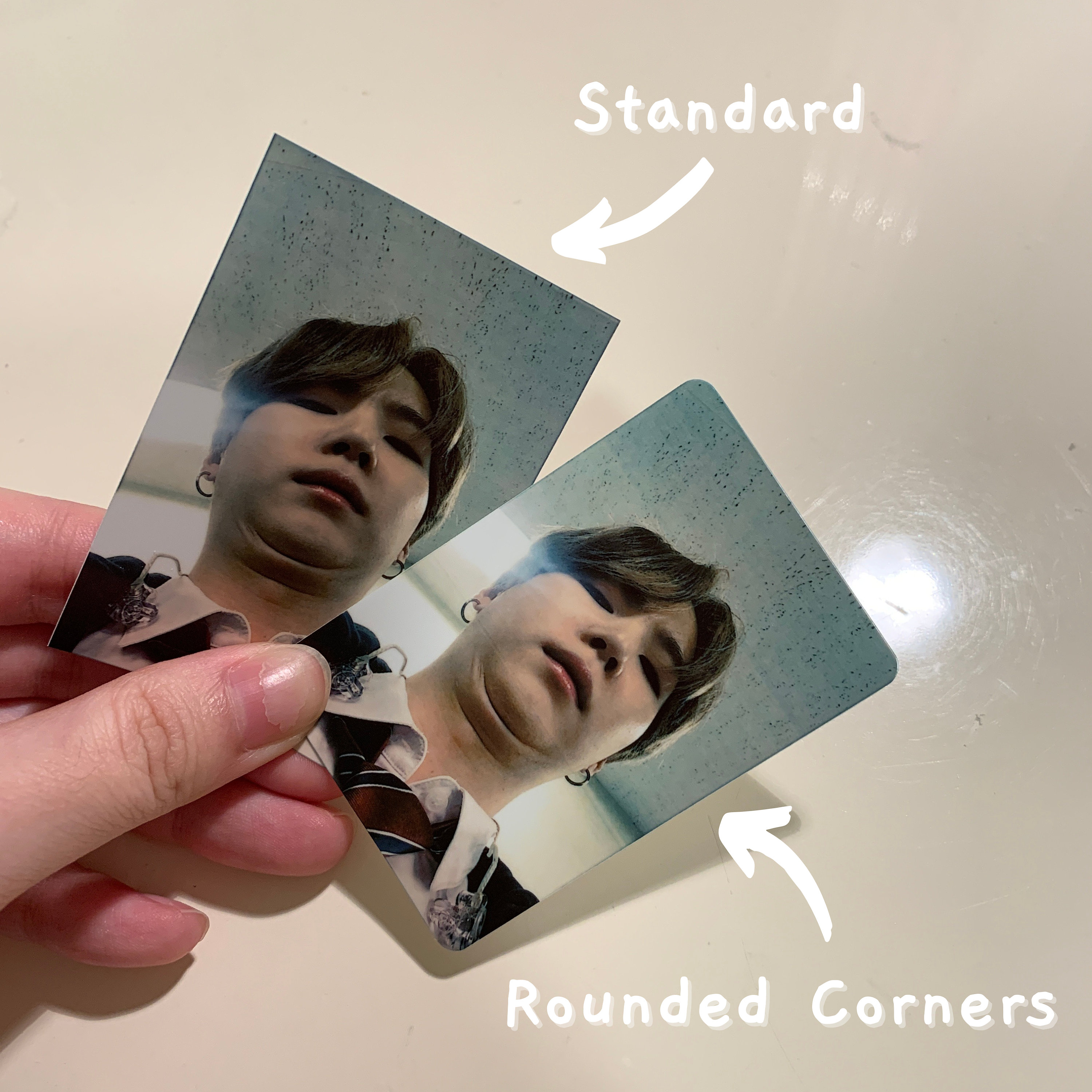 BTS x McDonalds Photocard Stickers Etsy